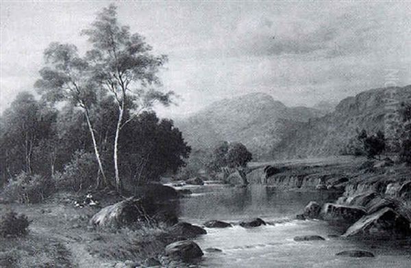 On The River Mawddach, Near Dolgelly, North Wales - view 1