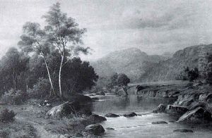 On The River Mawddach, Near Dolgelly, North Wales by William Henry Mander