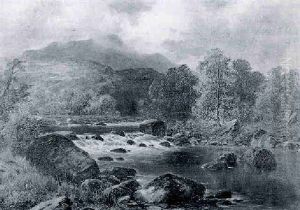 On The Llugwy, Near Bettws-y-coed On The Llugwy, Near Bettws-y-coed