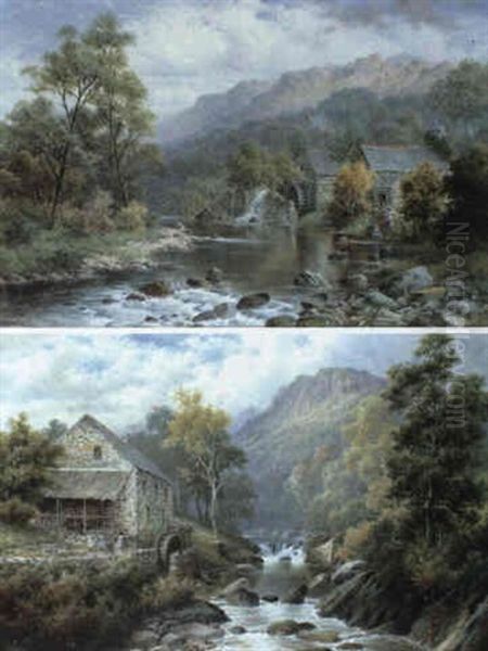 Approaching Autumn On The Arran, Dolgelly - view 1