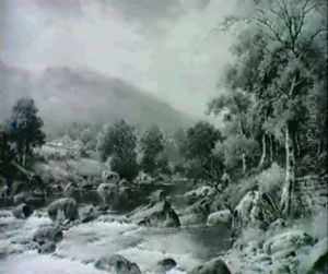 Fishing In A Rocky River
