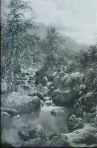On The River, Nr Llianvairvechan, North Wales by William Henry Mander