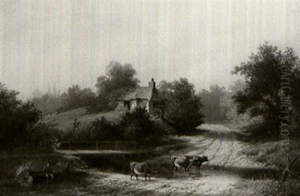 A Warwickshire Lane - view 1
