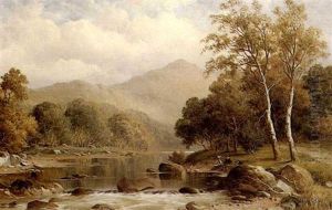In The Mawddach Valley Near Dolgelley, North Wales by William Henry Mander