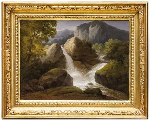 Romanticka Horska Krajina by Antonin Manes