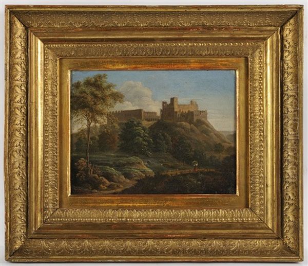 Romantic Landscape With A Castle - view 1