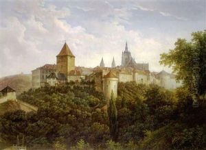 Blick Auf Den Hradschin In Prag