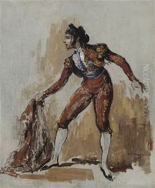 Jeune Homme En Costume De Toreador - view 1