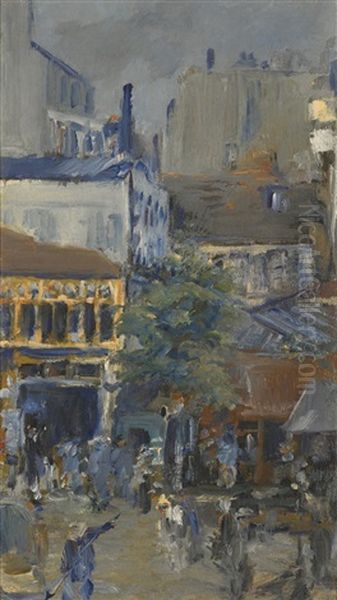 Vue Prise De La Place Clichy - view 1
