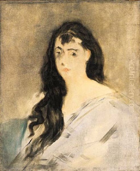 Jeune Femme Aux Cheveux Defaits - view 1