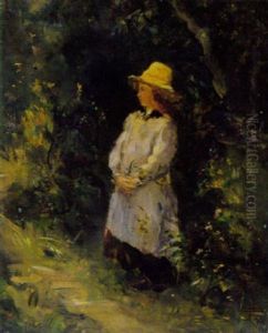 Madchen Am Waldrand by Edouard Manet