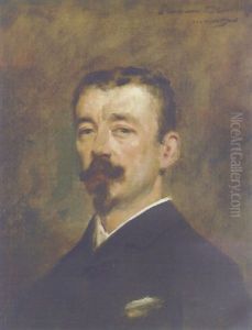 Portrait De Monsieur Tillet by Edouard Manet