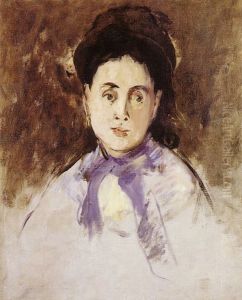 Tete De Femme by Edouard Manet