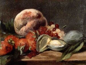 Amandes, Groseilles, Peches by Edouard Manet