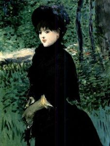 La Promenade by Edouard Manet