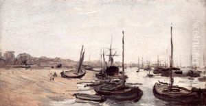 Le Port De Calais by Edouard Manet