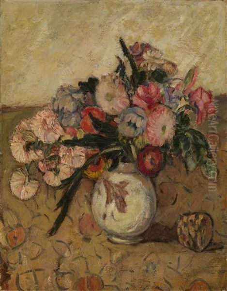 Still Life Of Flowers In A Vase - view 1