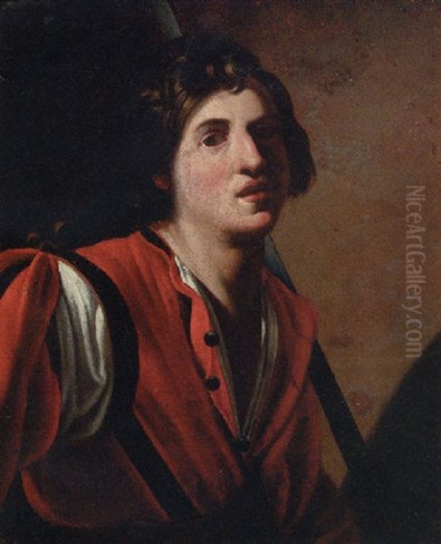 A Bravo, In A Scarlet Slashed Jacket - view 1