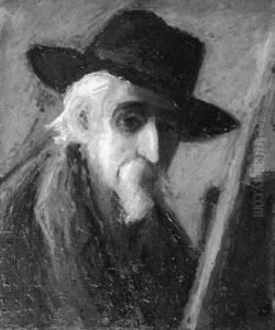 Autoportrait by Jose (Joseph) Mange