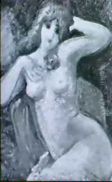 Jeune Femme A La Rose - view 1