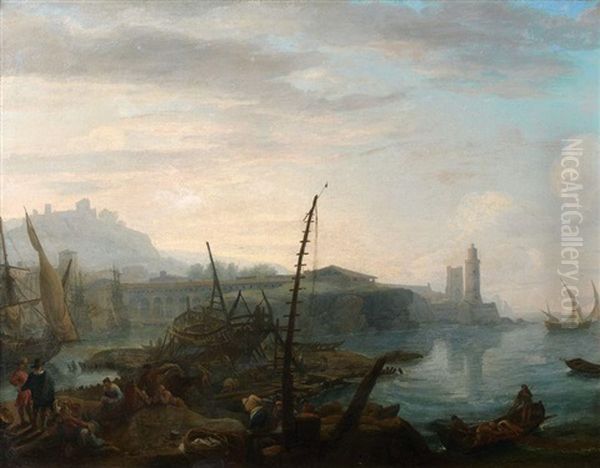 Vue D'un Chantier Naval - view 1