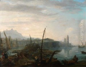 Vue D'un Chantier Naval