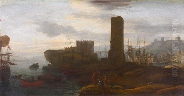 Tours Carrees Aux Abords D'un Port Mediterraneen - view 1