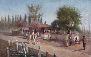 Haydarpasa'da Cay Bahcesi Haydarpasa'da Cay Bahcesi