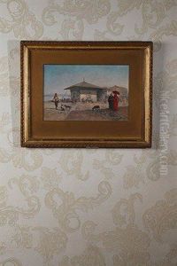 Vue De Pera by Leonardo De Mango