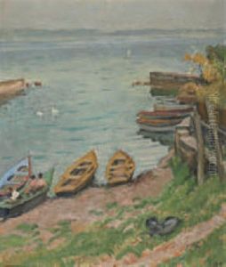 Bielersee by Burkhard Mangold