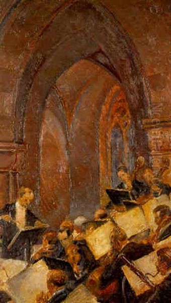 Hermann Suter Im Basler Munster - view 1
