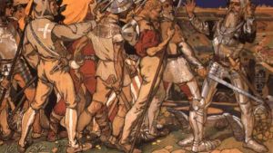 Die Schlacht Von St. Jakob An Der Birs by Burkhard Mangold