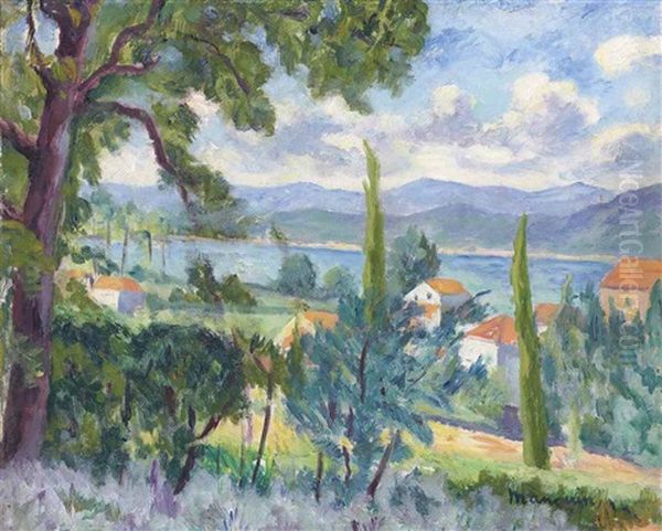 Saint-tropez, Vue Sur Le Fond Du Golfe - view 1