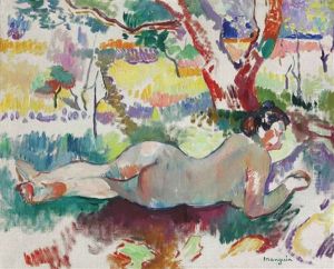 Etude Inversee, Nu Sous Les Arbres, Villa Demiere