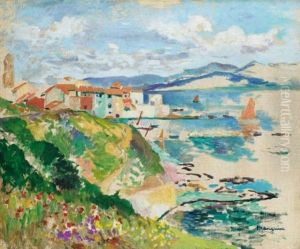 Vue Sur La Ponche, Saint-tropez by Henri Charles Manguin