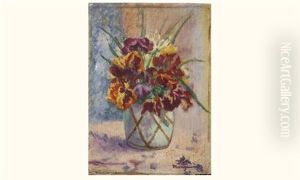 Pensees Violettes: Bouquet De Fleurs by Henri Charles Manguin