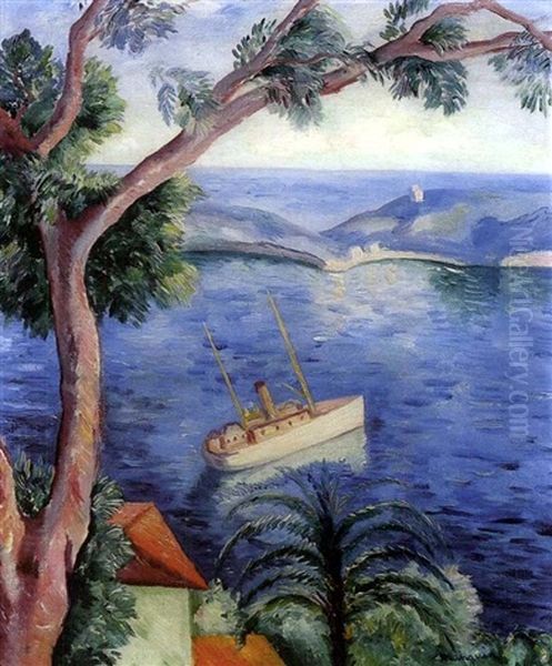 Paysage De Villefranche-sur-mer - view 1