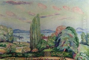 La Baie Des Serrieres, Neuchatel by Henri Charles Manguin