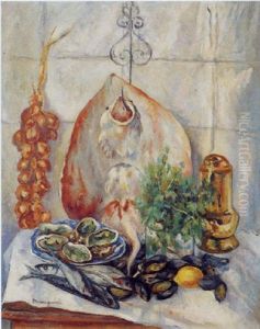 Poissons, Huitres, Moules, Raises Et Aulx Poissons, Huitres, Moules, Raises Et Aulx