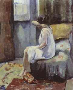 Interieur, Femme En Chemise Interieur, Femme En Chemise