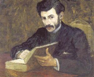Portrait D'un Homme Au Livre Portrait D'un Homme Au Livre
