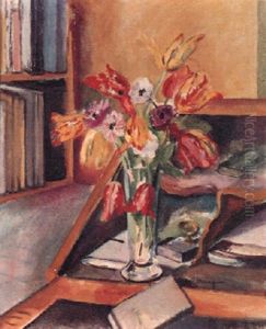 Vase De Tulipes by Henri Charles Manguin