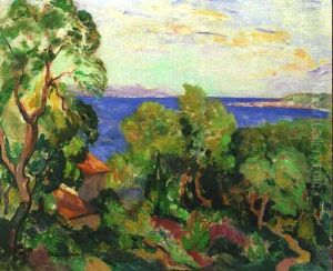 Le Golfe De St. Tropez by Henri Charles Manguin