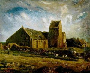 Eglise, Hommage A Millet by Henri Charles Manguin