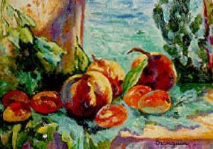 Nature Morte Aux Abricots Et Peches Nature Morte Aux Abricots Et Peches