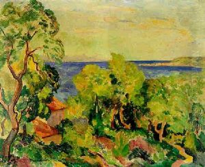 Le Golfe De Saint-tropez by Henri Charles Manguin
