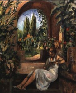 Figure Sous La Voute by Henri Charles Manguin