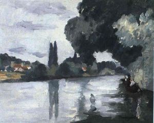 La Seine A Villennes La Seine A Villennes