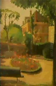 Paysage, Le Jardin A Raincy, Ete