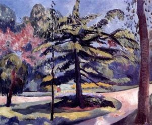 Un Sapin Au Bois De Boulogne, 1909 by Henri Charles Manguin